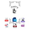 Ornate Pantry Engraving Design