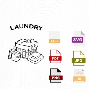 Laundry Engraving Design