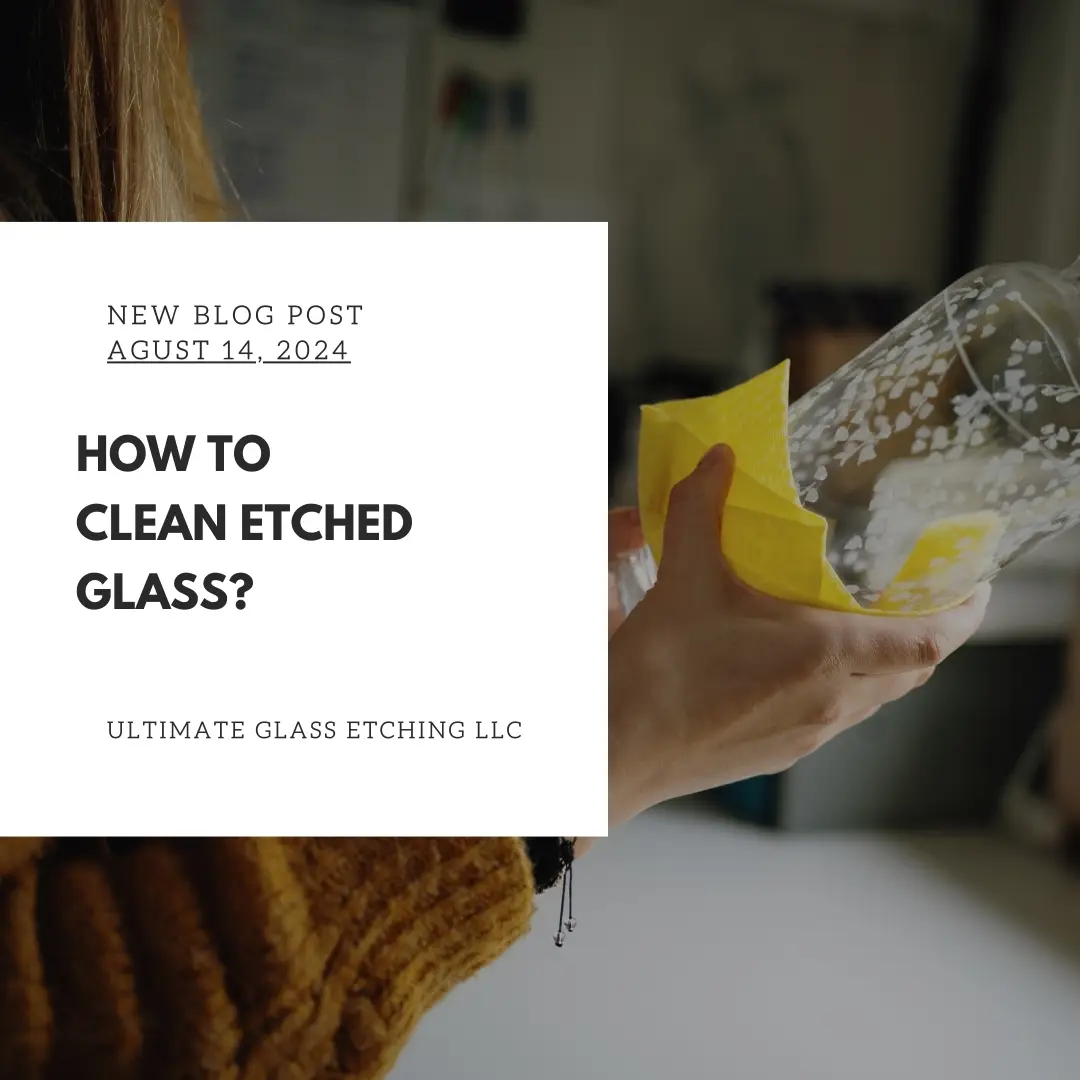 How to Clean Etched Glass