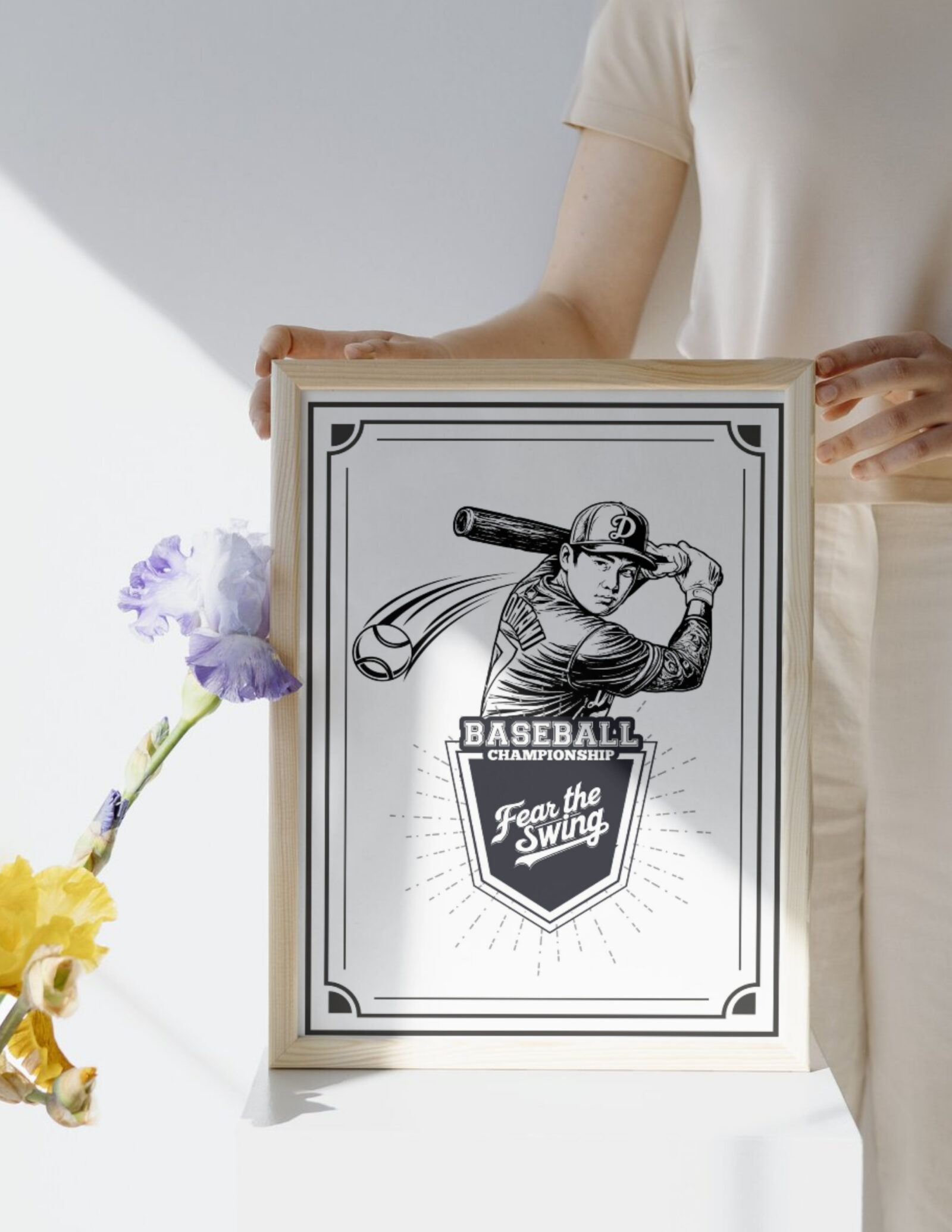 Vintage Dodgers Baseball Wall Art | Sports Decor | Digital Download 1 Vintage Dodgers Baseball Wall Art – #17 | Sports Decor