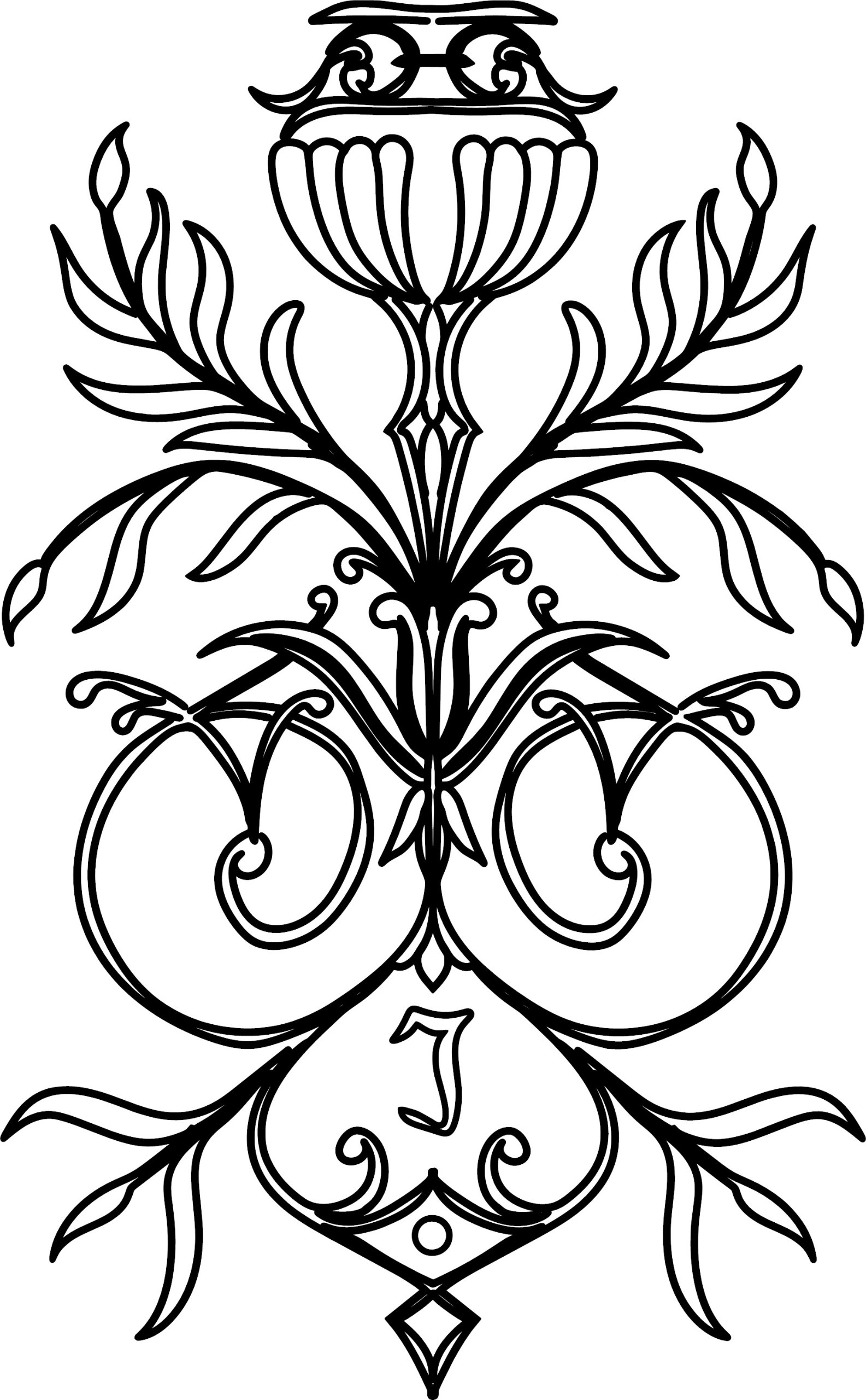 Custom sketch in progress for etched window