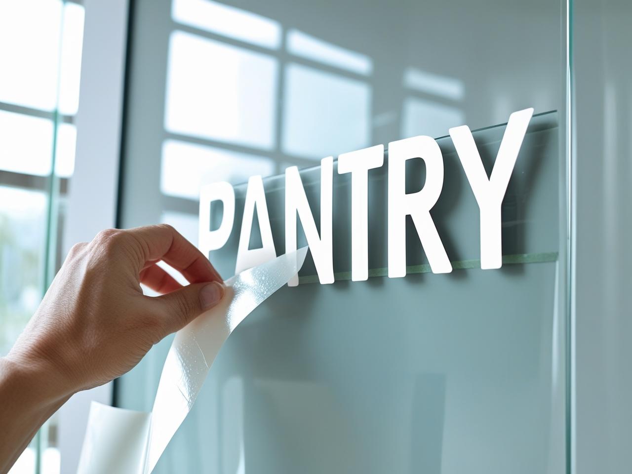 How to Apply a Vinyl Decal on Glass Without Bubbles