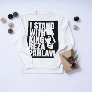 Ultimate Glass Etching – Home 4 I Stand With King Reza Pahlavi – Digital Art