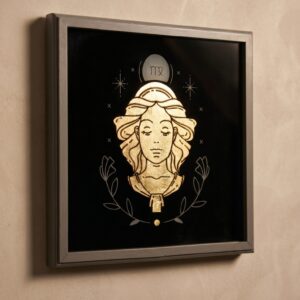Virgo zodiac wall art